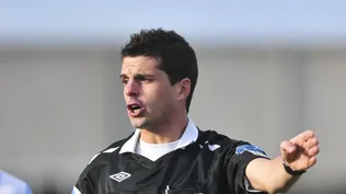 Andrés Cunha, el mejor árbitro