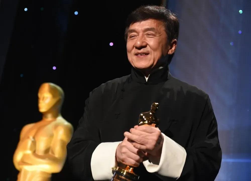 Jackie Chan recibió un Oscar honorífico