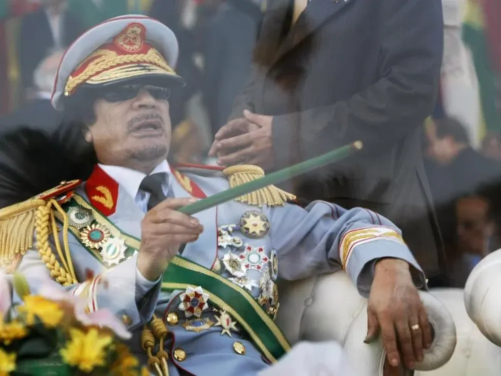 Muamar Gadafi fue asesinado por manifestantes en 2011 en la ciudad libia de Sirte