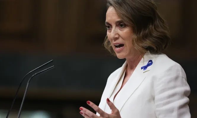 La secretaria general del PP, Cuca Gamarra.