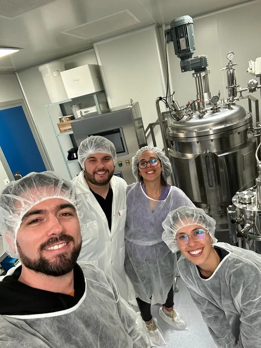 Stefano Valdesolo, Juan José Marizcurrena , Célica Cagide y Betania Martínez.