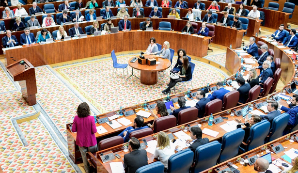 Imagen de la Asamblea de Madrid.
