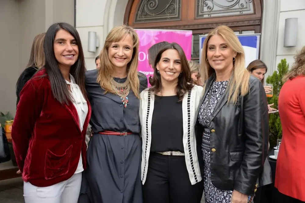 Guillermina Cabrera, Laura Raffo, Isabelle Chaquiriand y Elena Tejeira