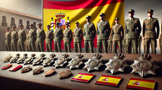 Integrantes del Ejército de España.