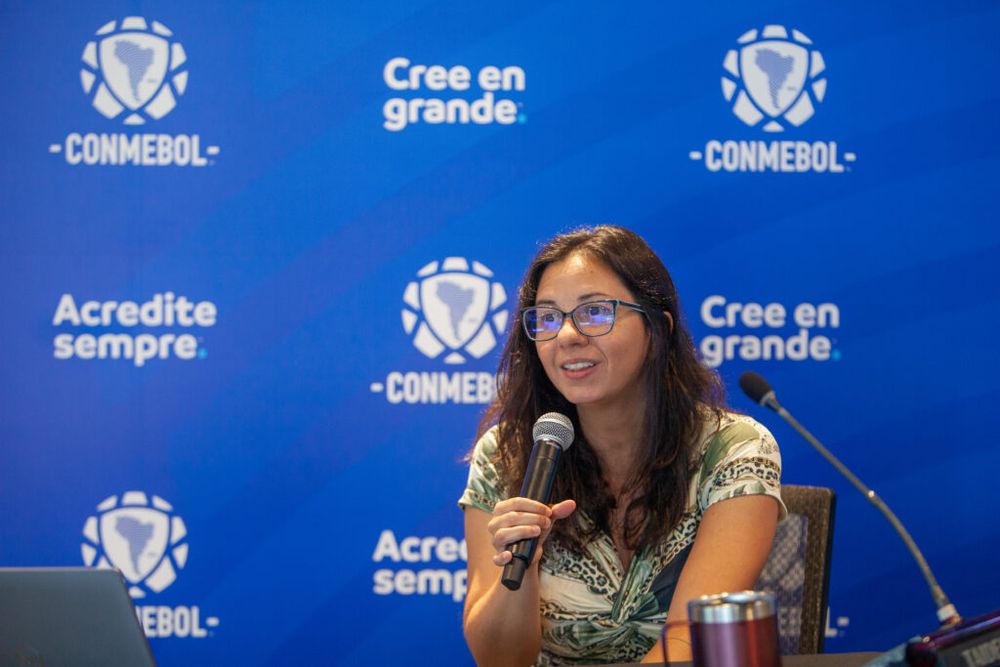 Luciana Antunes, gerenta de Competiciones de Conmebol