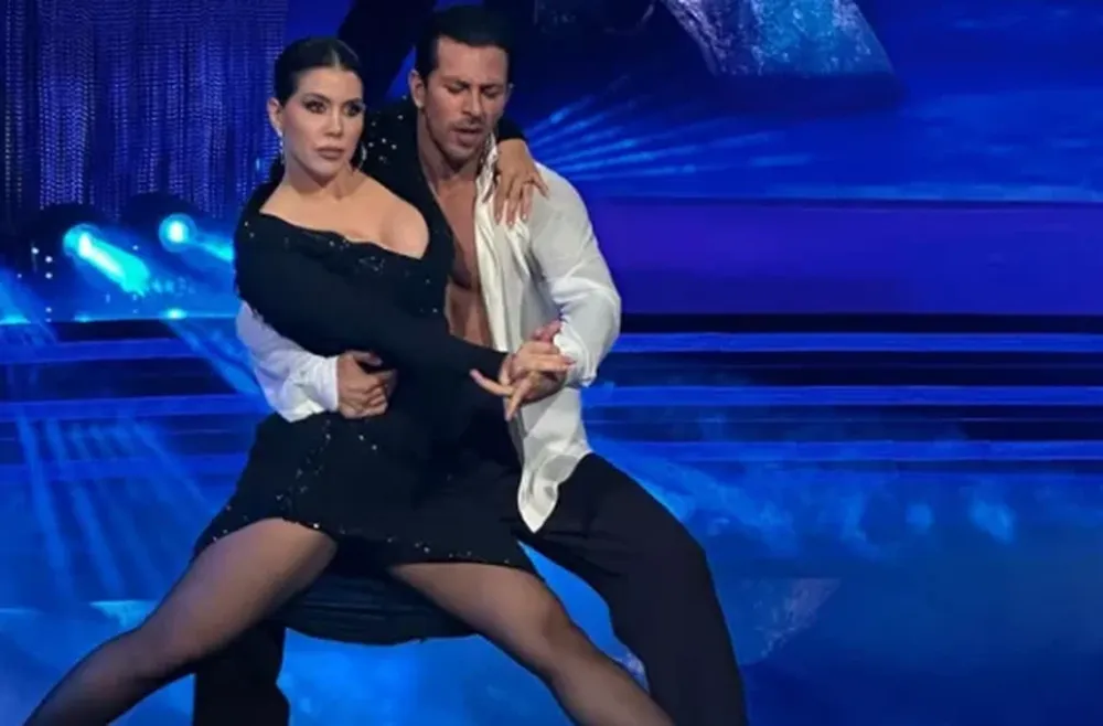 Wanda Nara, en una de sus últimas presentaciones en Italia