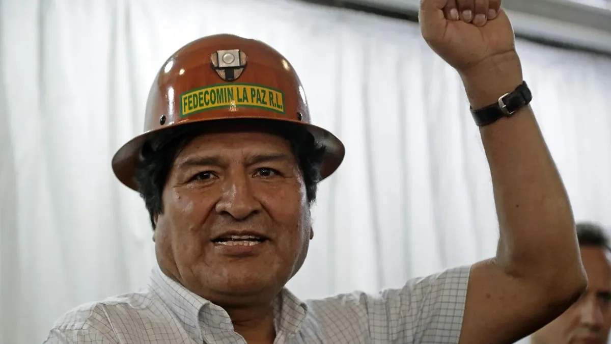 Morales dice que si vuelve a Bolivia formaría “milicias armadas” como Venezuela