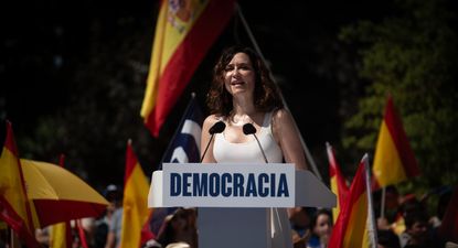 Isabel Díaz Ayuso en la manifestación del PP en Madrid: Cuando la democracia popular suplanta a la liberal se entra en dictadura