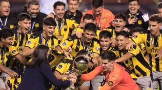 Peñarol sub 20 levanta el trofeo de la Copa Libertadores de América 2022