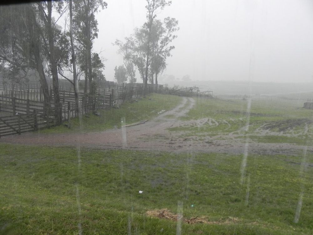 En los últimos días se registraron abundantes lluvias en todo el país