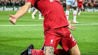 Darwin Núñez vuelve a ser titular en Liverpool