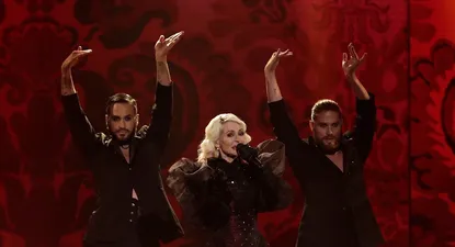 Nebulossa con su actuación Zorra en Eurovisión 2024.