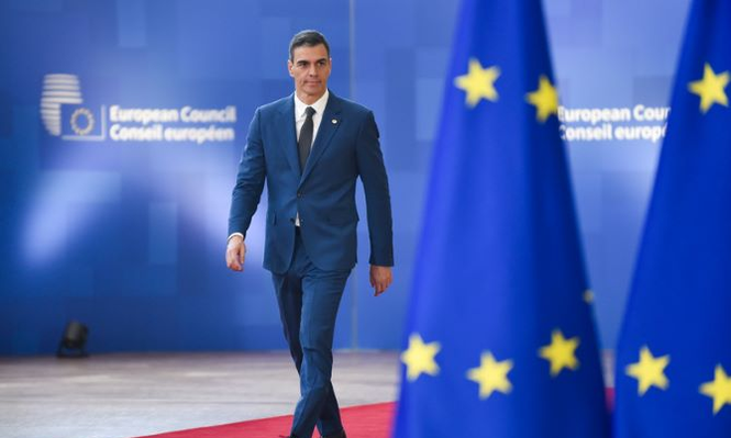 Pedro Sánchez en su última participación del European Council