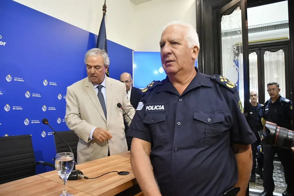 El ministro Heber anunció los cambios en la policía el miércoles