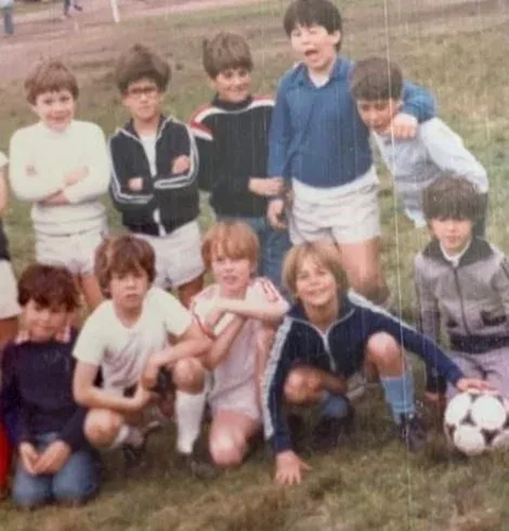 Luis Lacalle Pou y su infancia futbolera Luis Lacalle Pou y su infancia futbolera