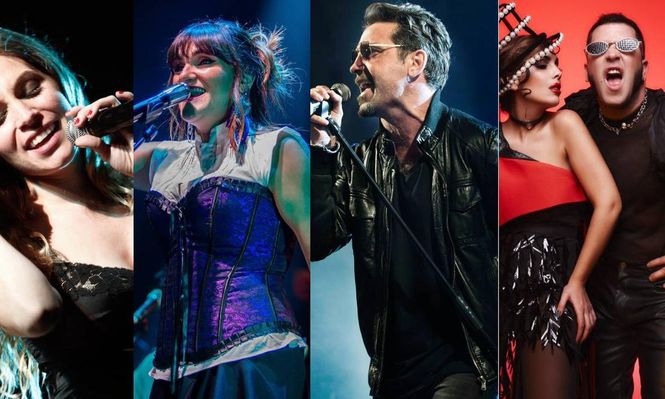 Leire Martínez, Rozalén, OBK o Ladilla Rusa, en el programa musical de San Fermín 2025. (Noticias de Navarra).