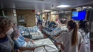 Sala de urgencias del hospital Clínic de Barcelona