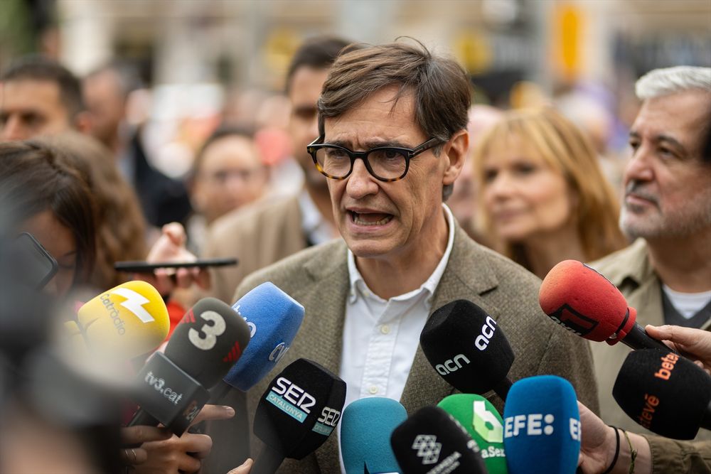 Salvador Illa, candidato del PSC en Cataluña.&nbsp;