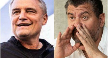 Diego Aguirre y Flavio Perchman