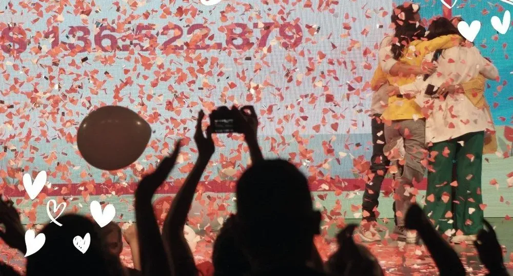 La meta de este año era superar los $ 132 millones