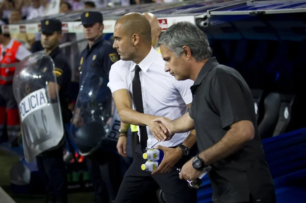 Jose Mourinho y Pep Guardiola