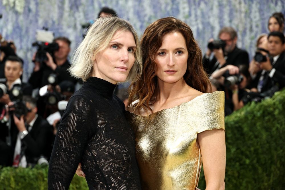 Gabriela Hearst y Grace Gummer en la alfombra de la Met Gala&nbsp;
