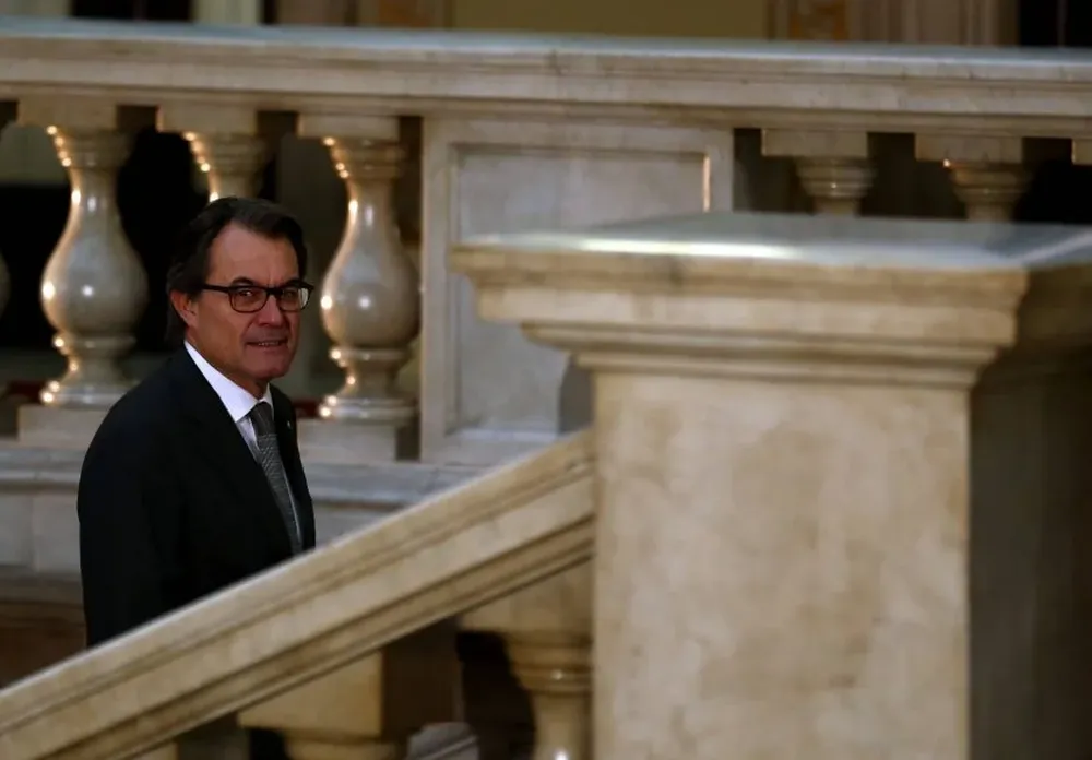 Artur Mas, por segunda vez, no pudo lograr convertirse en presidente catalán