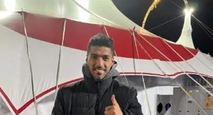 Luis Suárez concurrió con su familia a un circo de Porto Alegre
