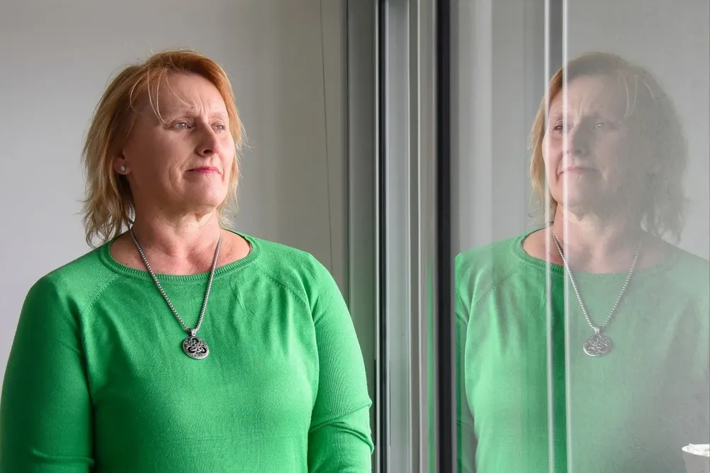 Karina Kulik, presidenta de la gremial que nuclea a las mujeres rurales.