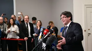 Carles Puigdemont. AFP
