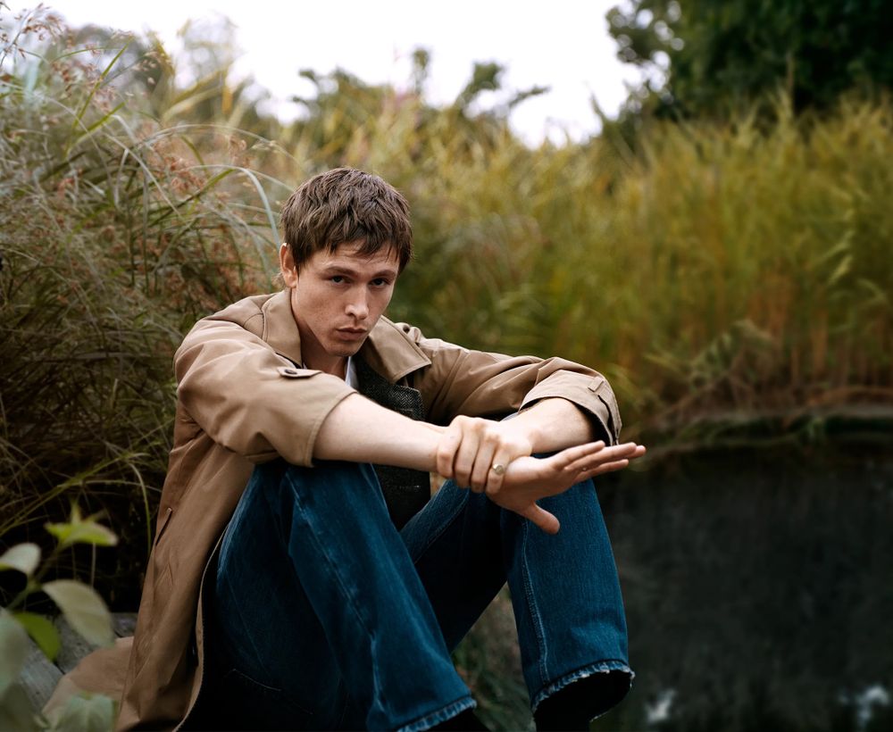 El actor Harris Dickinson.