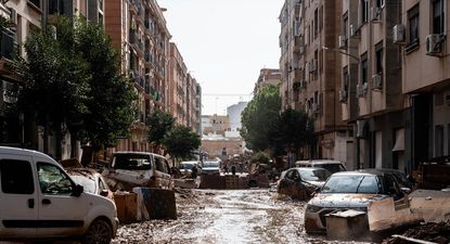 Destrozos provocados por la DANA en Catarroja, Valencia. EUROPA PRESS