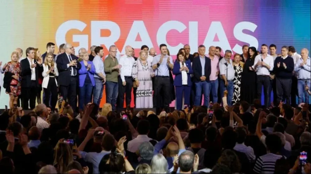 El bunker de la coalición anoche