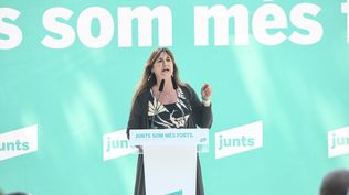 La presidenta de Junts, Laura Borràs