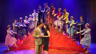 El tiempo entre costuras, el musical en Madrid.