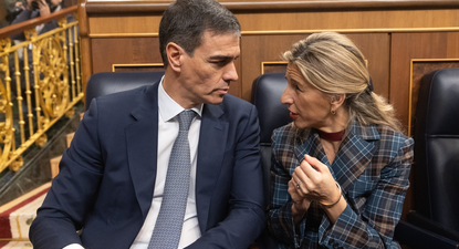 Pedro Sánchez y Yolanda Díaz