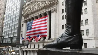 Bolsa de valores de Nueva York, ubicada en la emblemática calle Wall Street