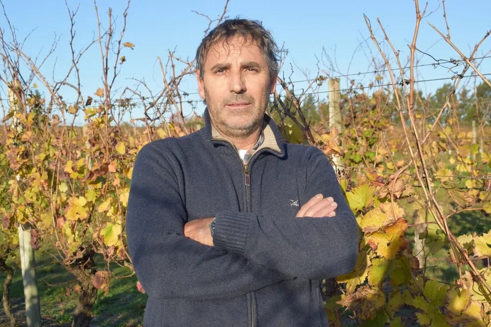 Fernando Imperiale, presidente de la gremial que nuclea a los viticultores en Uruguay.
