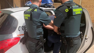 La guardia civil en un operativo.