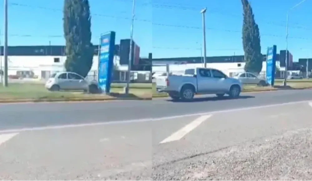 Insólito: el momento en que el funcionario presentaba el nuevo sistema