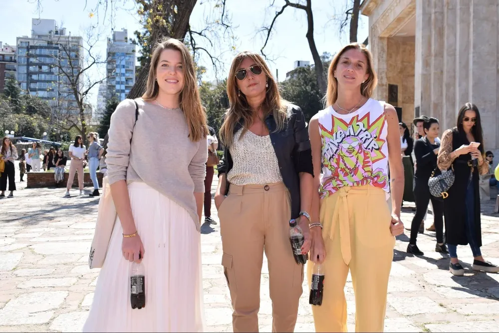 Consi Nicola, Geraldine Lewi y Florencia Alzaga