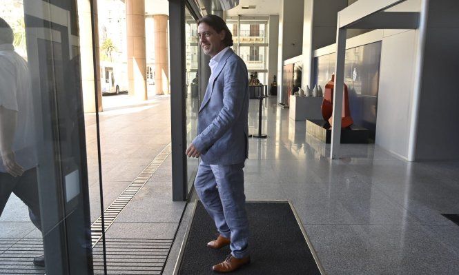 Ignacio Alonso tras la reunión con Yamandú Orsi por el Mundial 2030 otra