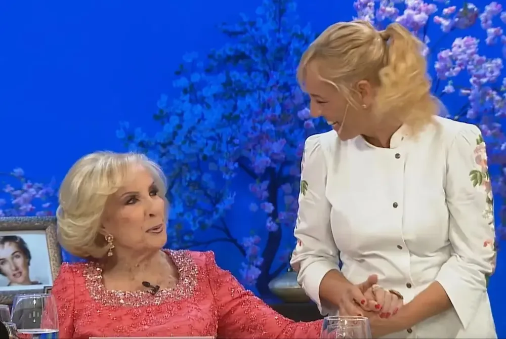 Mirtha Legrand y Jimena Monteverde