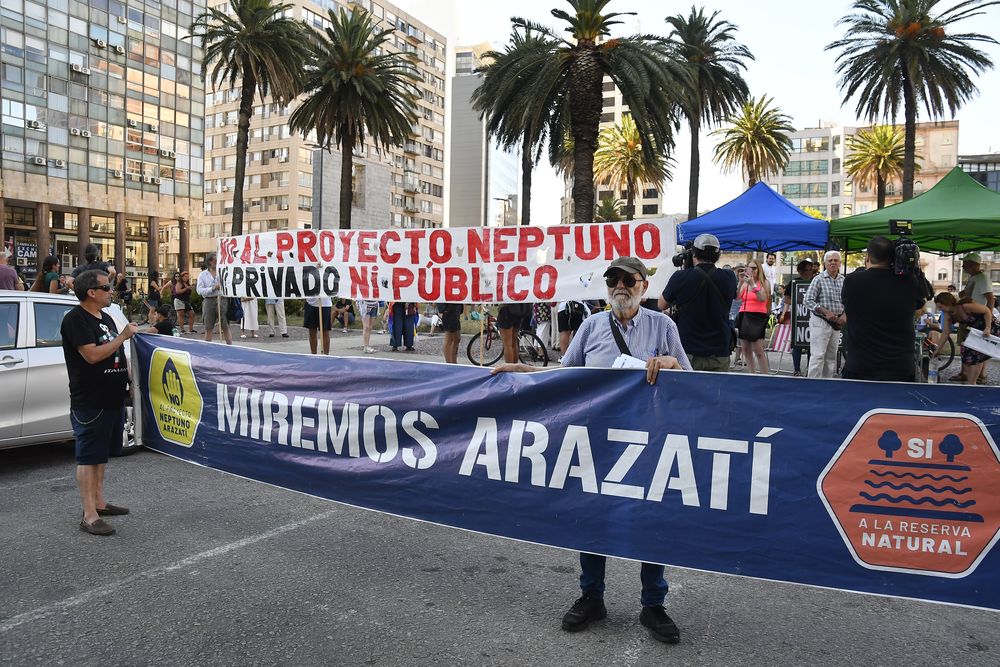Concentración por proyectos Arazatí y Neptuno