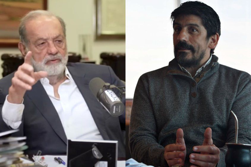 Carlos Slim y Pablo Alvarez