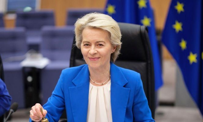 Ursula von der Leyen, presidenta de la Comisión Europea, encabeza la lista por tercer año consecutivo.