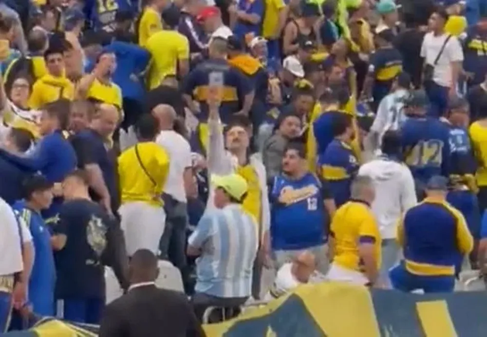 Hincha de Boca fue detenido por hacer el saludo nazi