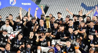 con goles de polenta y alejandro silva, olimpia fue campeon en paraguay