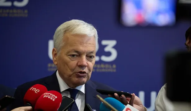 El comisario de Justicia de la Unión Europea, Didier Reynders.