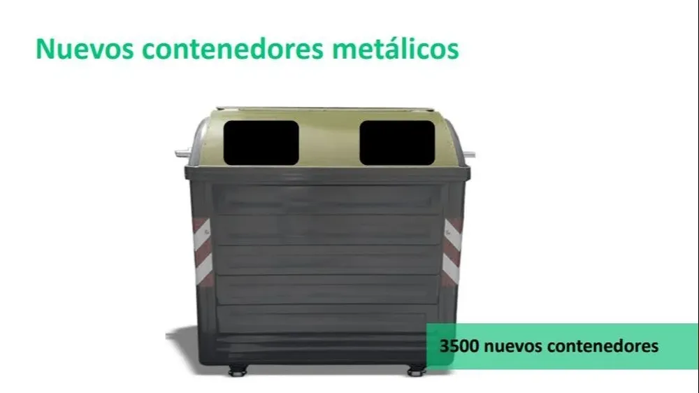 Los nuevos contenedores metálicos que habrá en Montevideo